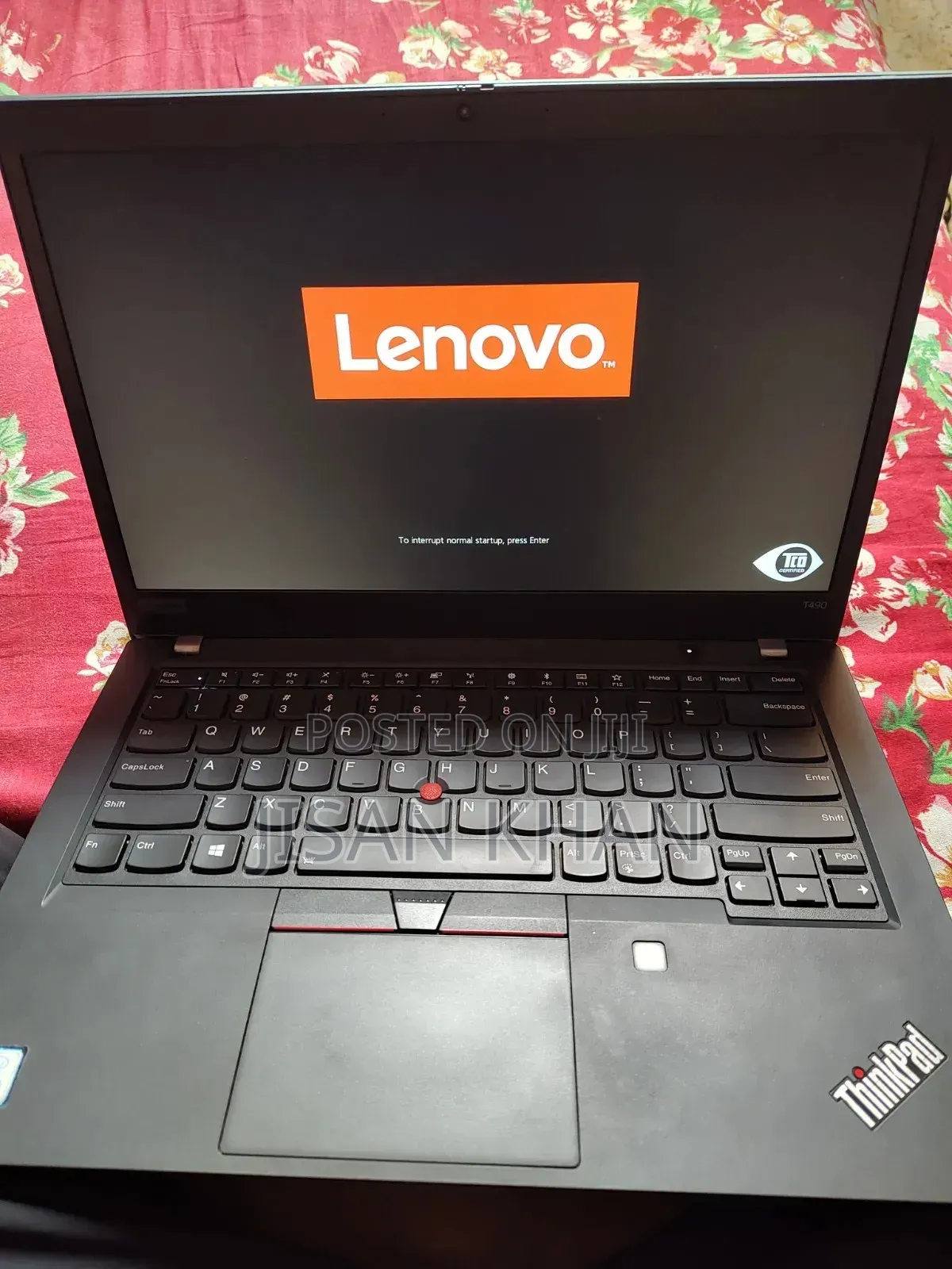 Laptop Lenovo ThinkPad T490s 16GB Intel Core I5 SSD 256GB