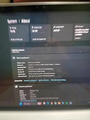 Laptop 8GB Intel Core I5 SSD 256GB