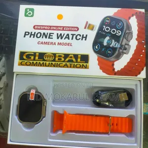 Bw9 Pro Online Edition 4g Sim Card Supported Smart Watch.