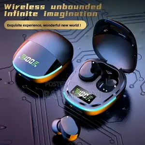 Waterproof Sports Gaming Earbuds With Digital Display