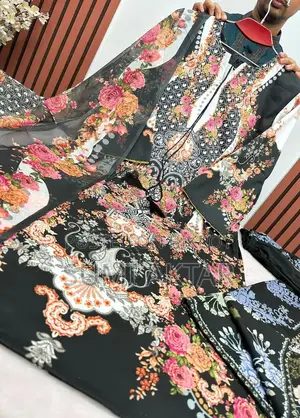 ডিজিটাল প্রিন্ট থ্রি পিস