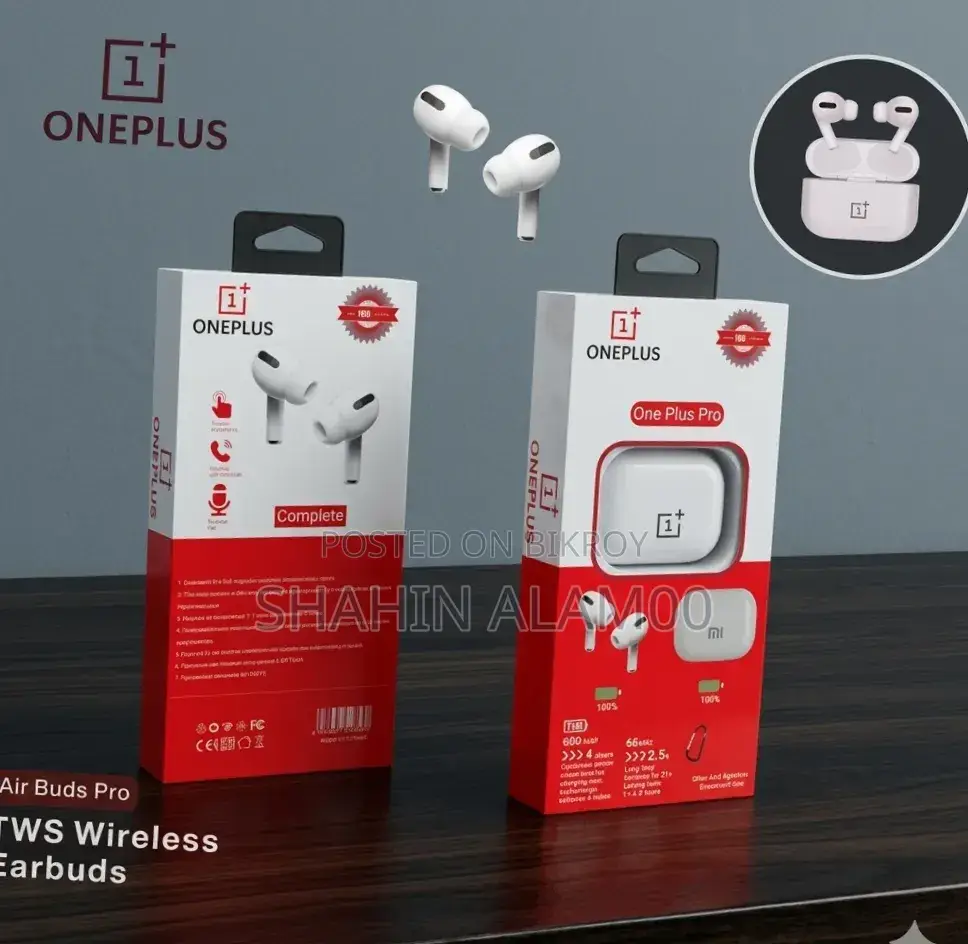Oneplus Airbuds TWS Wireless Earbuds-450mAh