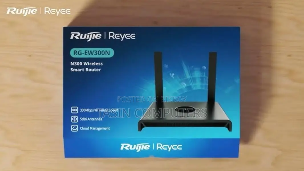 Ruijie Rg-ew300n 300 Mbps Wi-fi 4 Wireless Smart Router.