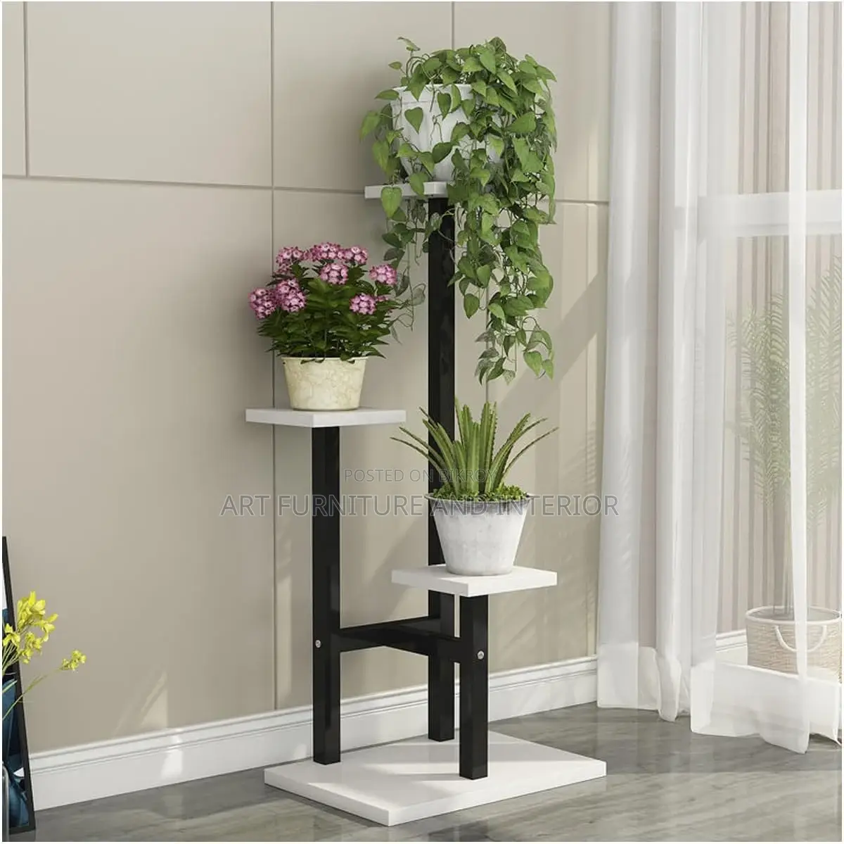 Art Steel Plant Pot (Flower Stand) 04