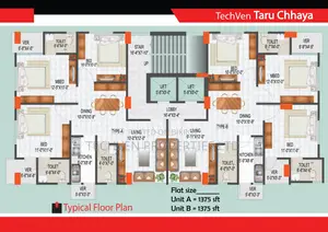 @Mirpur 11.5 beside Extension Pallabi 2nd Gate, Doyaripara1375sft Flat