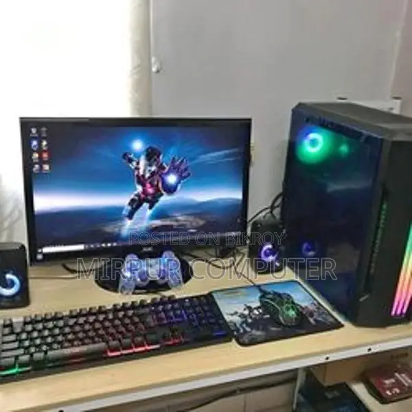 New CORE i5 + NEW 17 LED + RAM 8GB - SSD 128GB/HD 500GB Computer PC