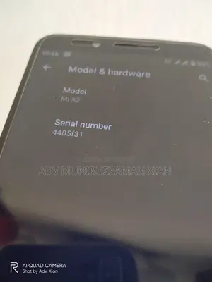 Xiaomi Mi A2 Black Steel Body (Used)