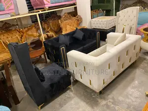বিলাসবহুল সিক্স সিটার সোফা সেট SL286F