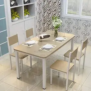 Iron Dining Table & Chair - 46
