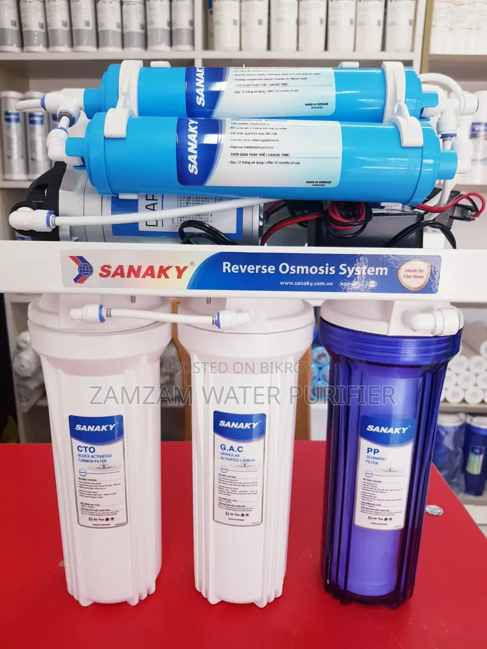 Sanaky S1 Water Purifier 6 steg