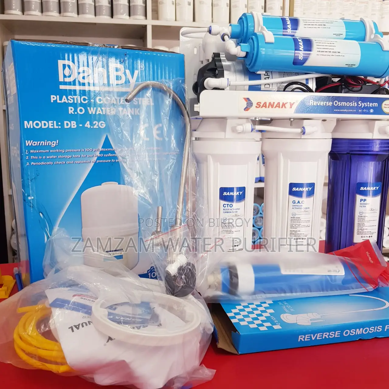 Sanaky S1 Water Purifier 6 steg