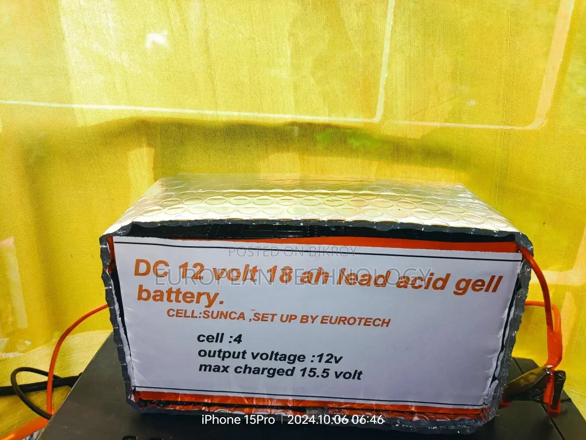 12volt 18ah Dry Gell Battery Fixed Price