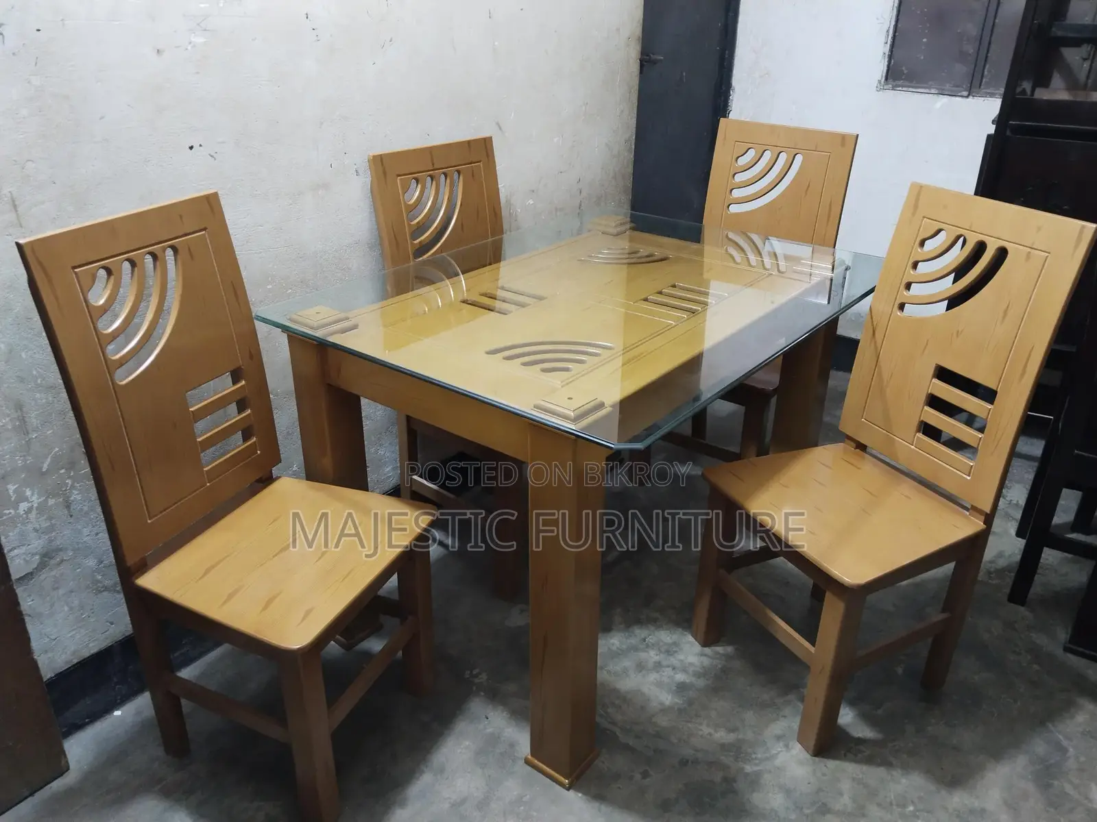 ডাইনিং সেট ৪ চেয়ার। মডেল ৬১৮৪