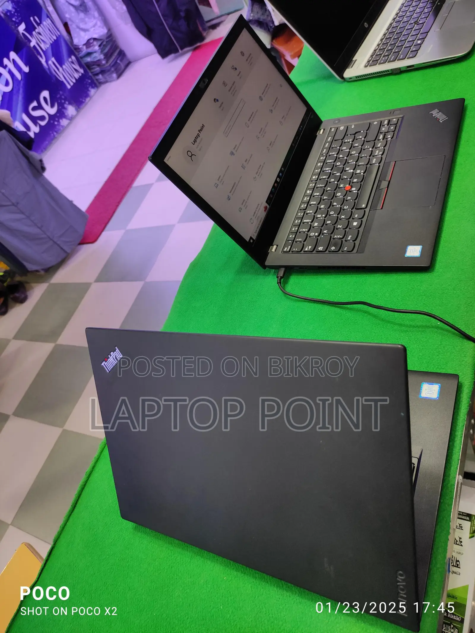 Lenovo T480 i5 7gen:8gb/256ssd