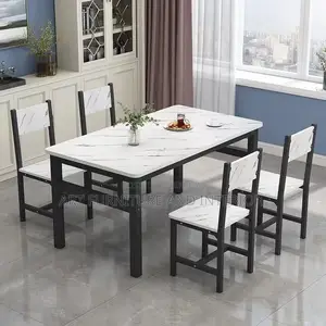 Iron Dining Table & Chair - 19