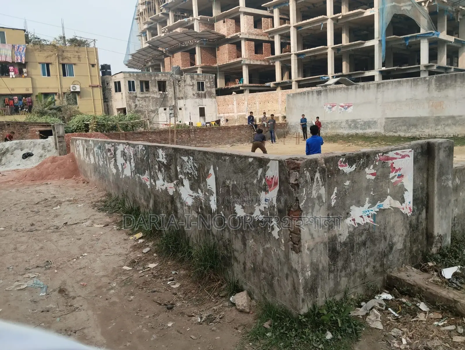 দক্ষিণ খান Army Housing Society তে বাউন্ডারি ঘেরা চার কাঠা জমি বিক্রি
