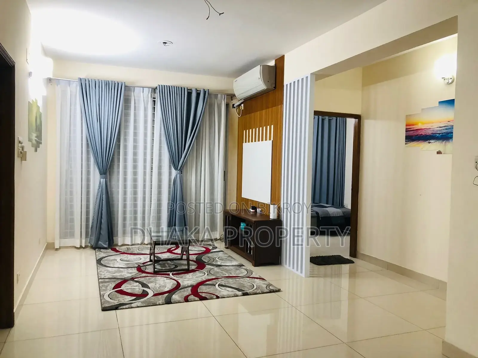 গুলশান-২ এ ২৫৫০ বর্গফুটের চমৎকার সম্পূর্ণ ফার্নিশড ফ্ল্যাট ভাড়ার জন্য