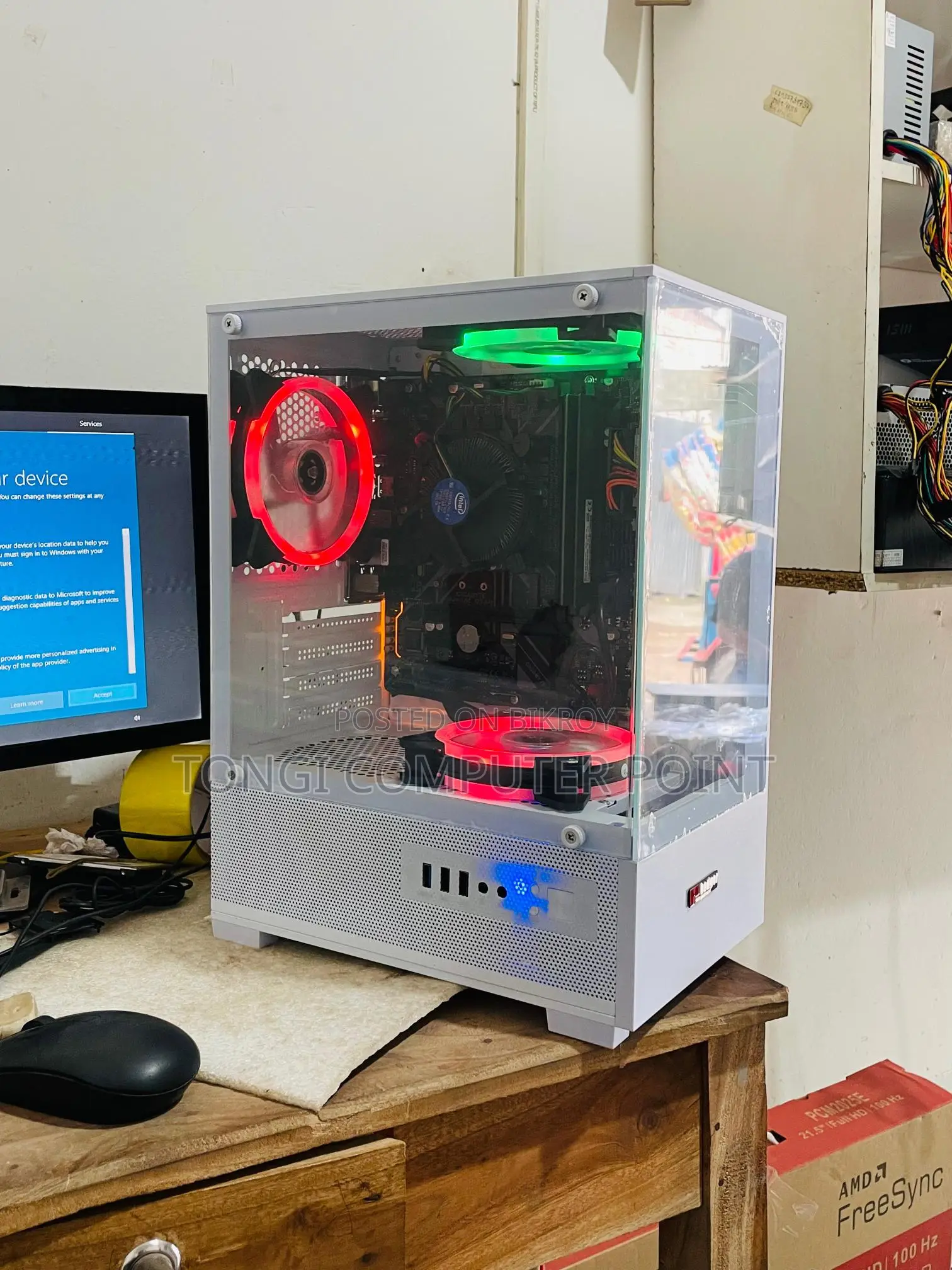 I5 Gaming (only Pc) 4gb ram 128gb ssd