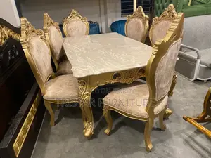 আধুনিক ডিজাইন কাঠের ডাইনিং সেট DL129F