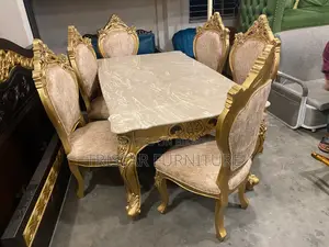 আধুনিক ডিজাইন কাঠের ডাইনিং সেট DL129F