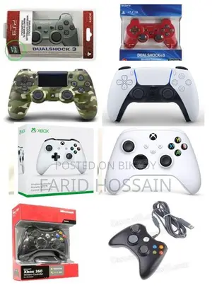 ওয়ারেন্টিসহ PS4 এবং PS5 কন্ট্রোলার পাওয়া যাচ্ছে