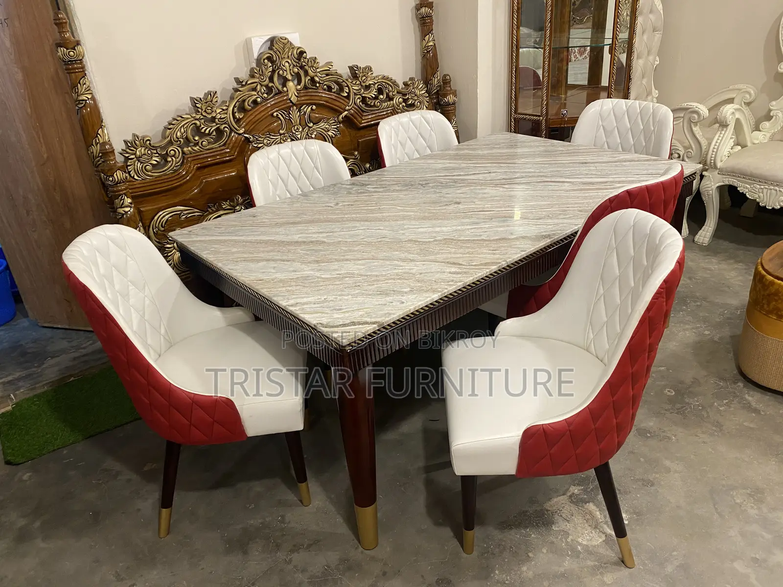 আধুনিক ডাইনিং টেবিল সেট DL111F