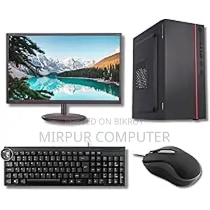 কম্পিউটারPC Core I5.3gen.ফ্রেশMonitorled 19 Dell .ssd 256gb.ram 8gb