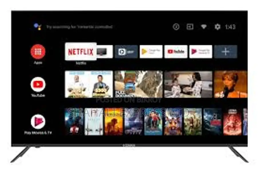 Friday Blast Black 40" 2+16GB RAM Smart LED TV