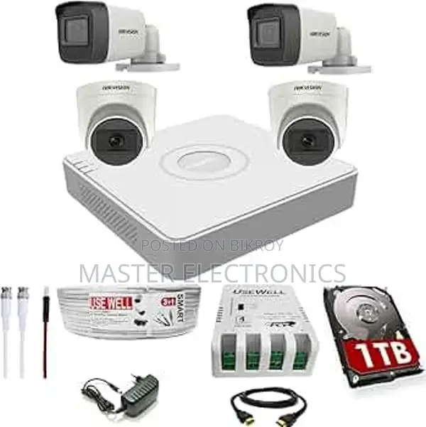 Hikvision 04 Camera Package