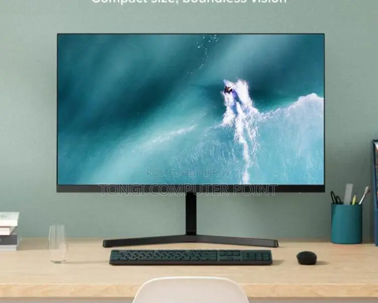 Hikvission 22" AMD fresync borderless ips monitor 2 বছ‌রের ওয়া‌রে‌ন্টি