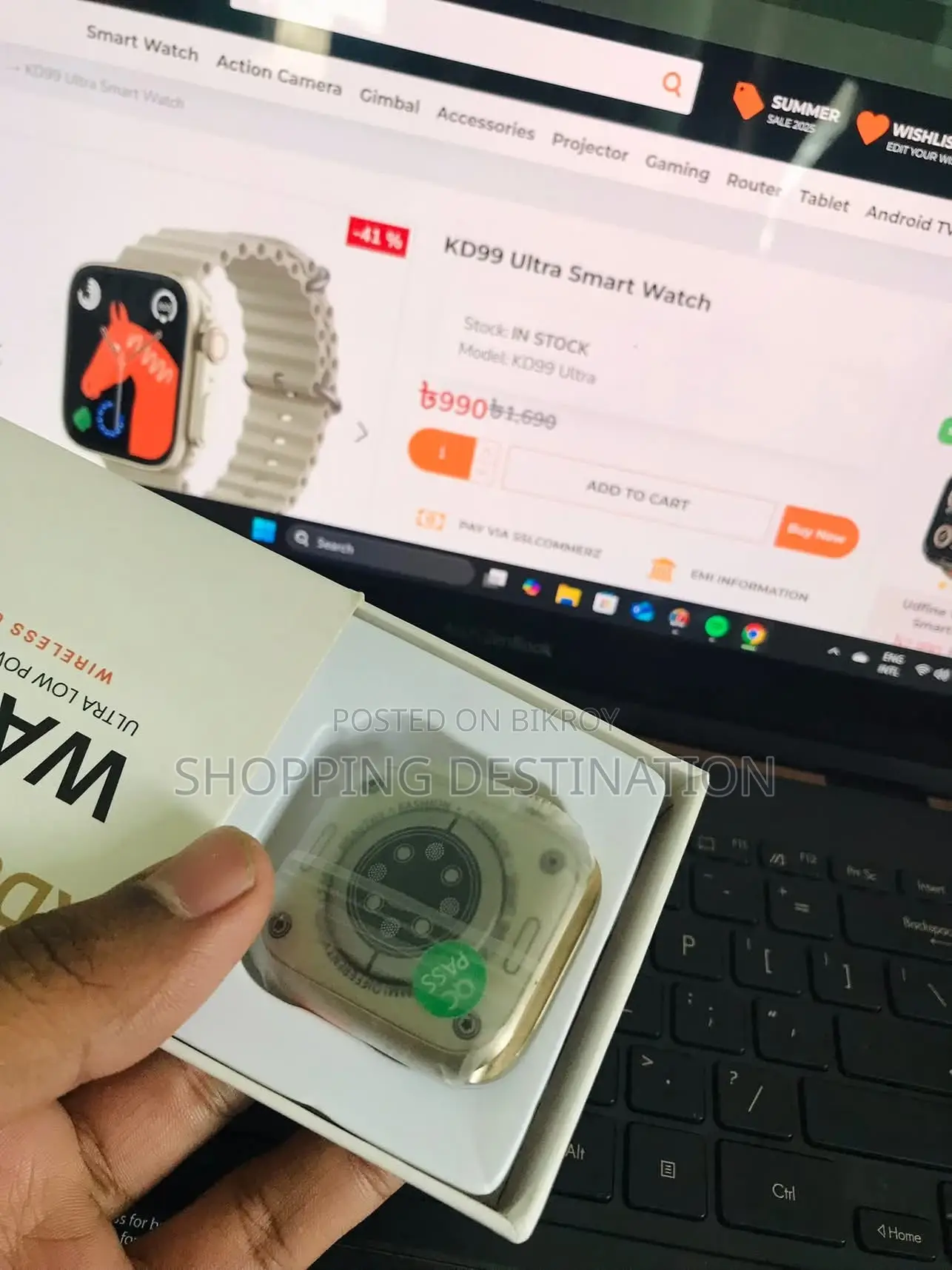 Kd99 Ultra Smart Watch