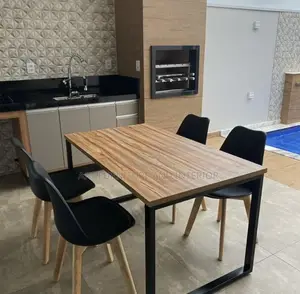 Iron Dining Table & Chair - 38