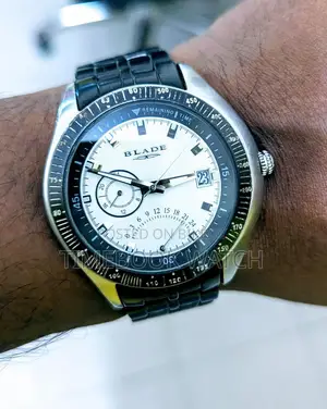 Blade Chrono Watch Beautiful Shape Italy 100%