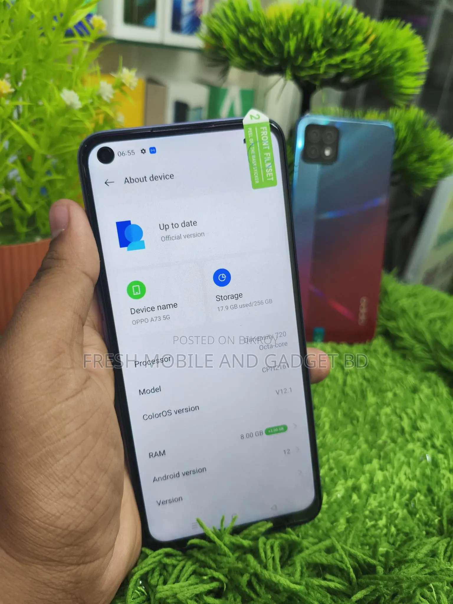 OPPO A73 5G 8/256 (Brand New)