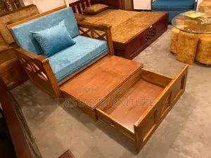 Ctg Wooden Sofa Cum Bed