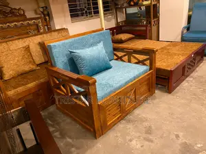 Ctg Wooden Sofa Cum Bed