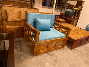Ctg Wooden Sofa Cum Bed