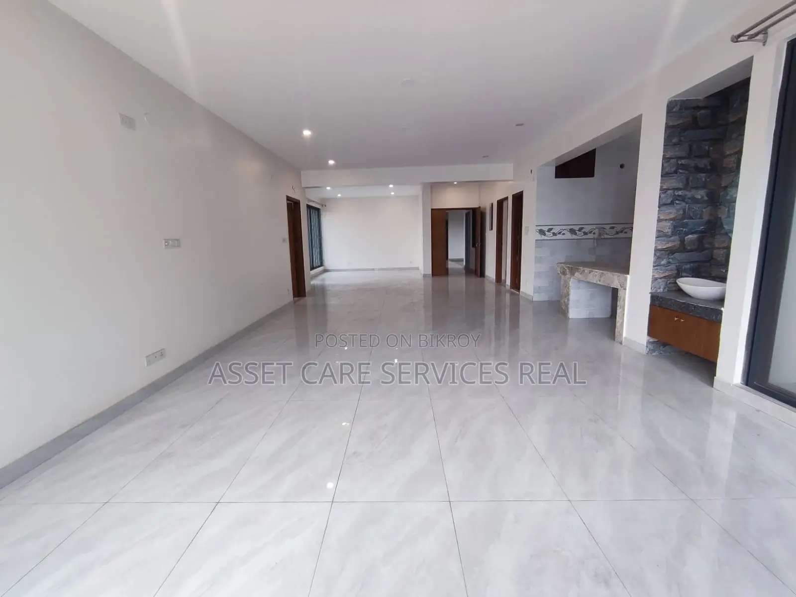 Gym-Pool Facilities New 4-Bed Un-Furnished Apartment for Rent in North Gulshan