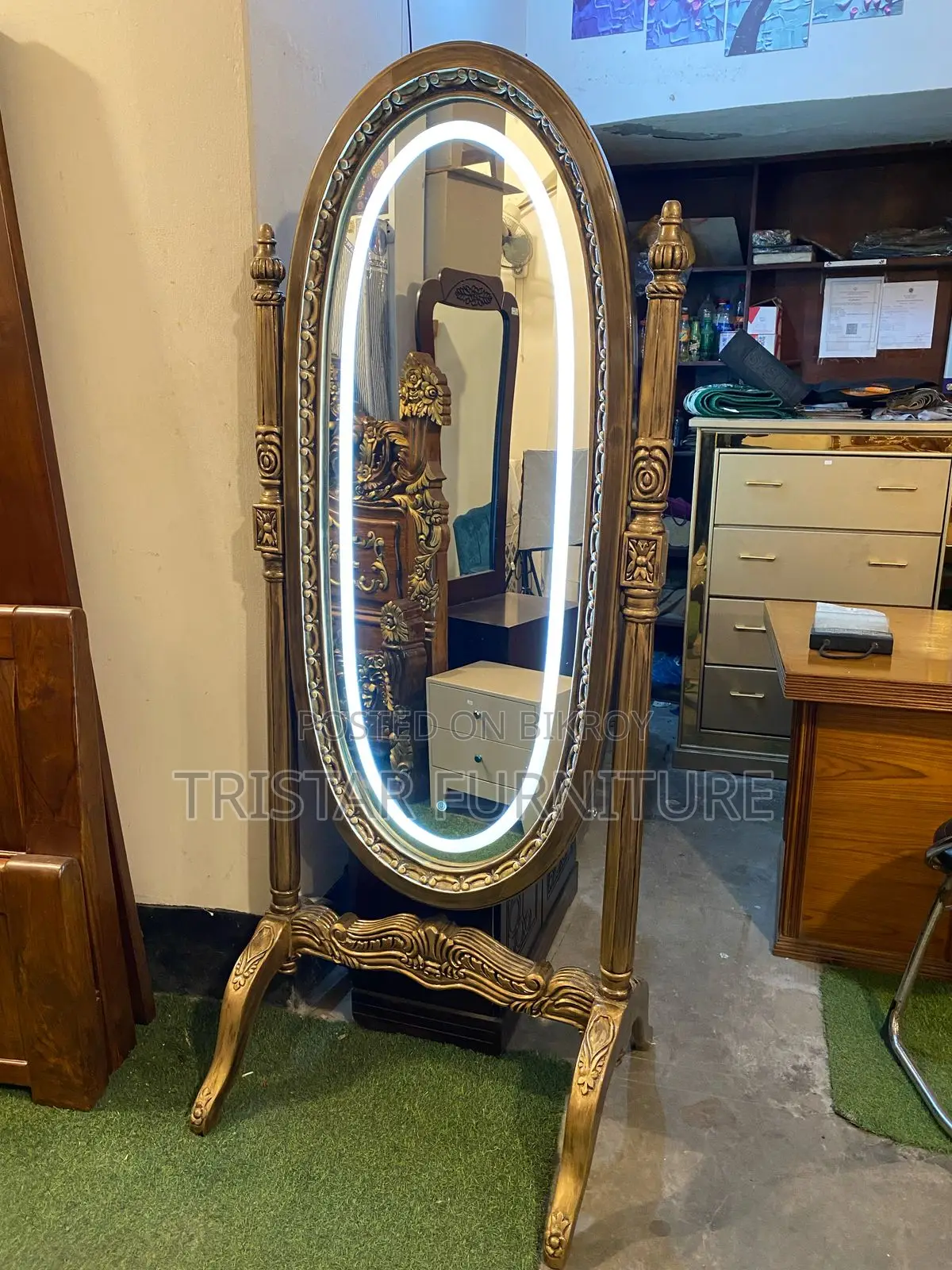 Capsule Standing Mirror Dr50f