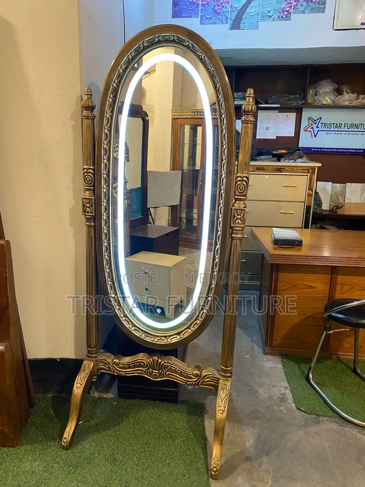 Capsule Standing Mirror Dr50f