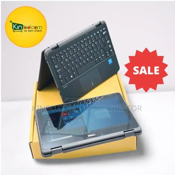 অফার Dell Latitude X360°-9Gen 4GB-Ram 128GB-SSD 4Hour Backup ব্যাগ ফ্রি