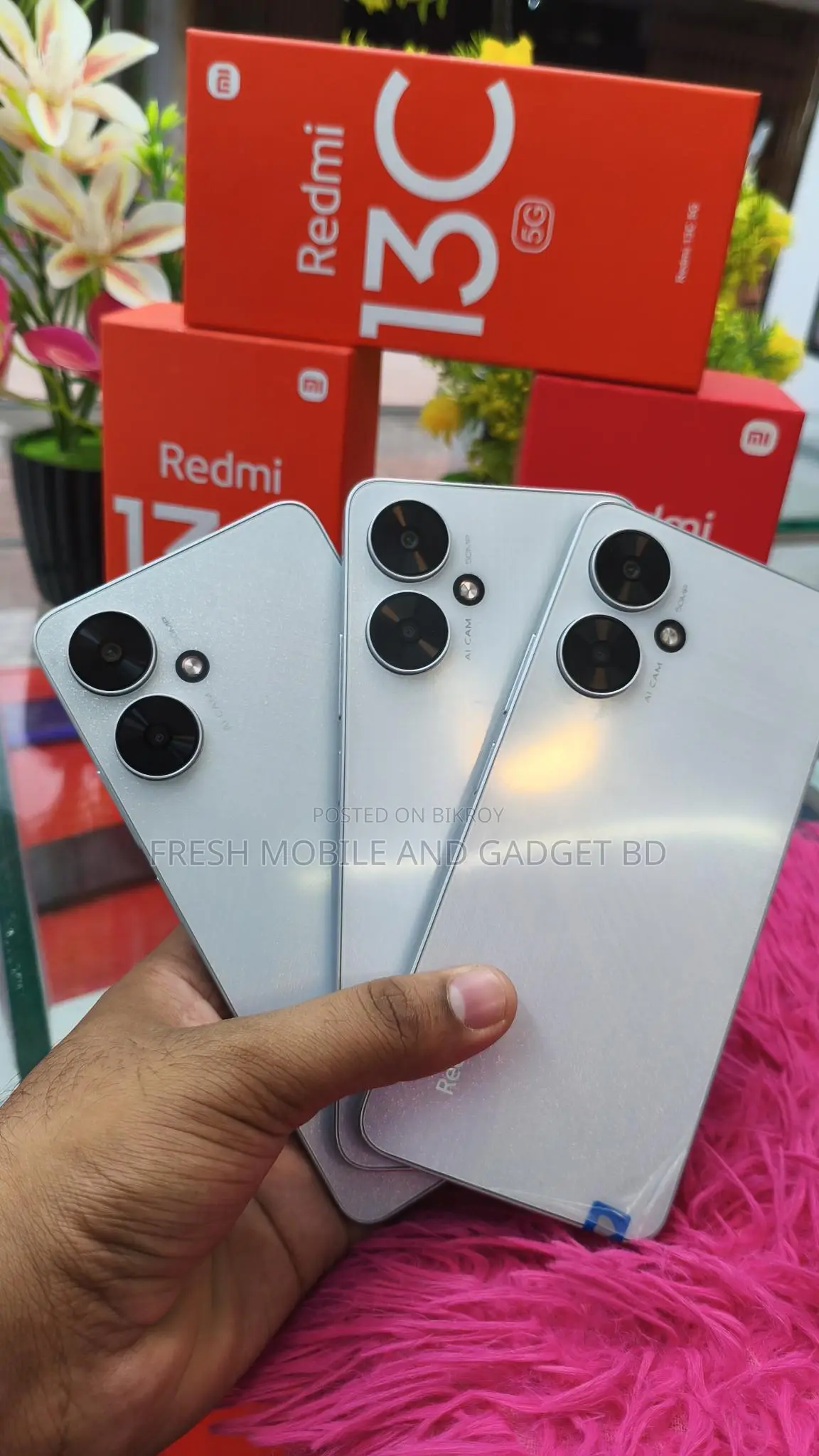 New Xiaomi Redmi 13C 5G 256 GB White
