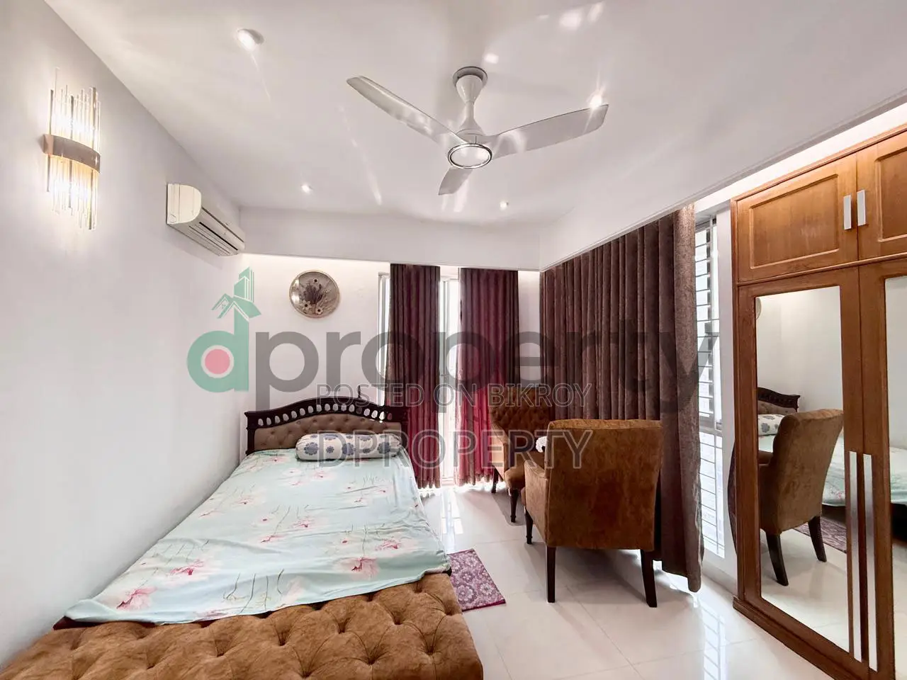 Furnished 3bdrm Apartment in Banani for Rent