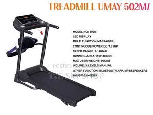 Umay 502m Motorized Treadmill With Body Massager