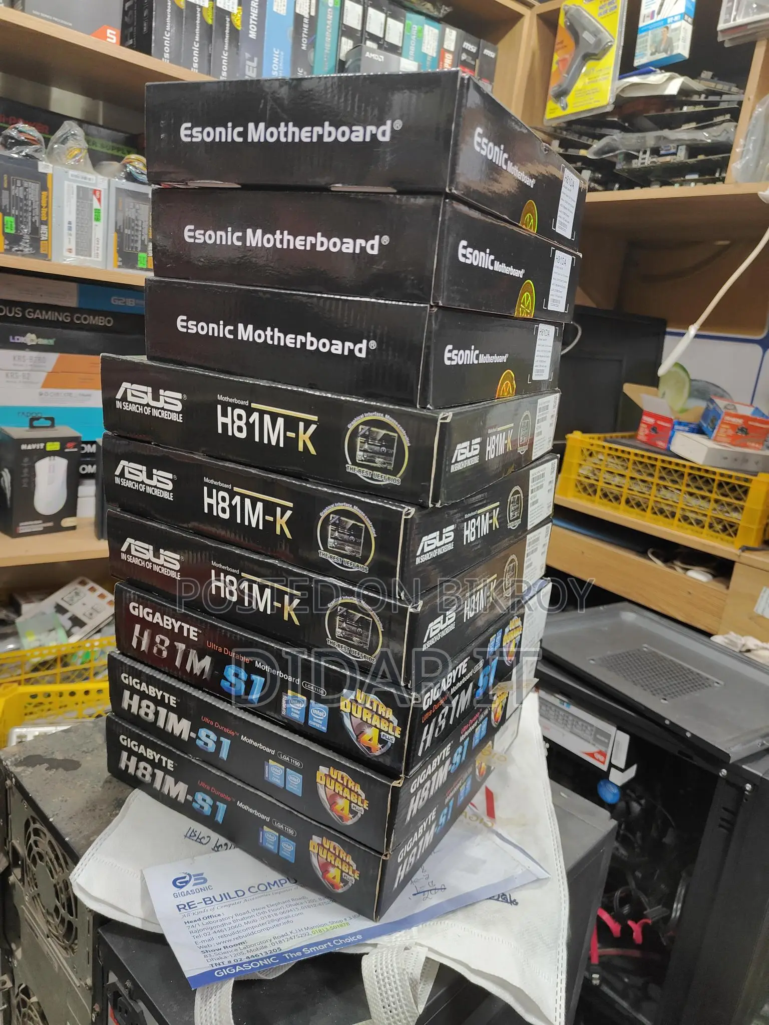 Original ASUS Brand New and Intact Motherboard with Warranty