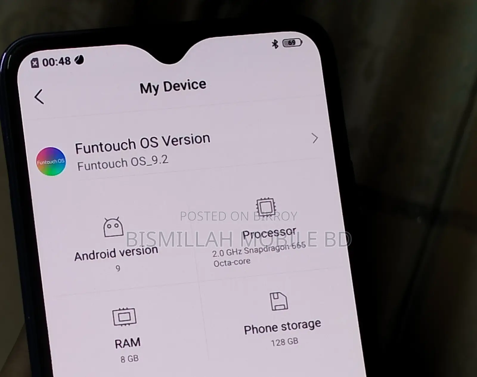 Vivo S1 Pro 128 GB Blue
