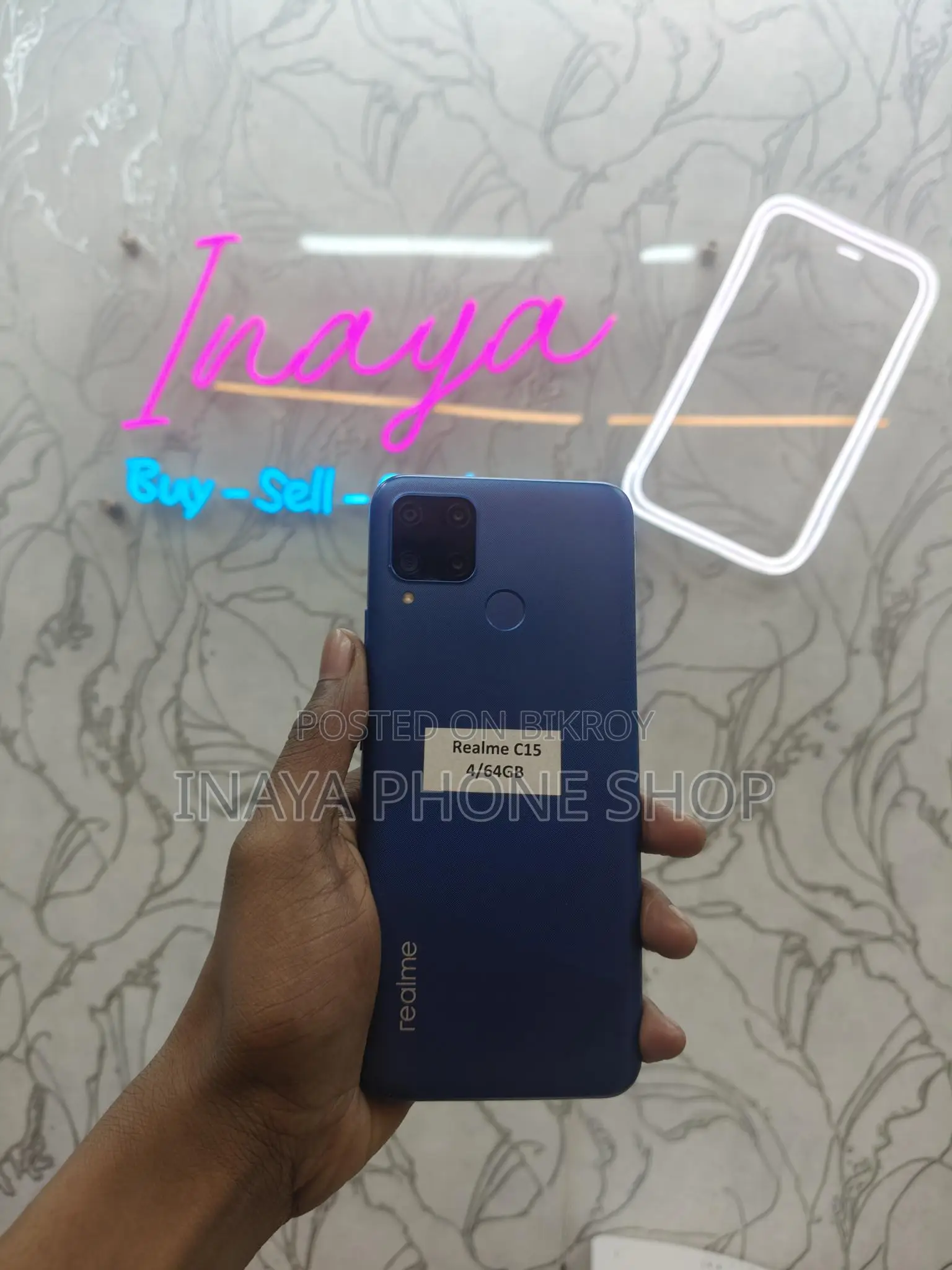 Realme C15 Qualcomm Edition 4/64 অরিজিনাল (ব্যবহৃত)