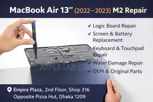 MacBook Air 13″ (2022–2023) M2 Repair Dhaka