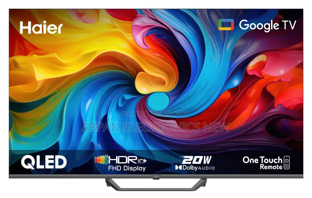 Haier 43" QLED H43S80EUXHRD UHD Google TV Smart - Call to Order