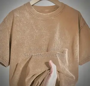Acid Wash Drop Shoulder T-Shirt